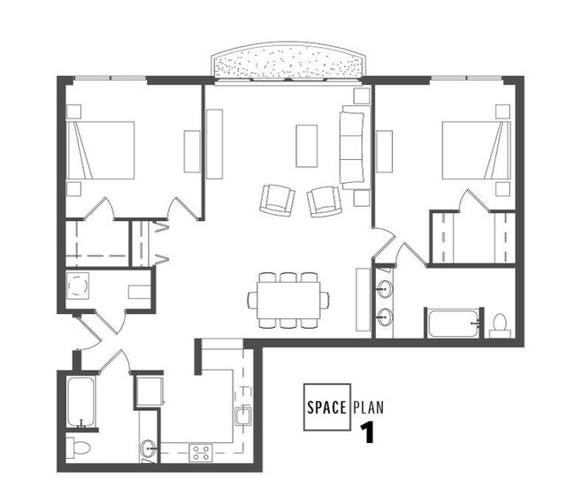 2/2 North End Near Z`s 411 floor plan